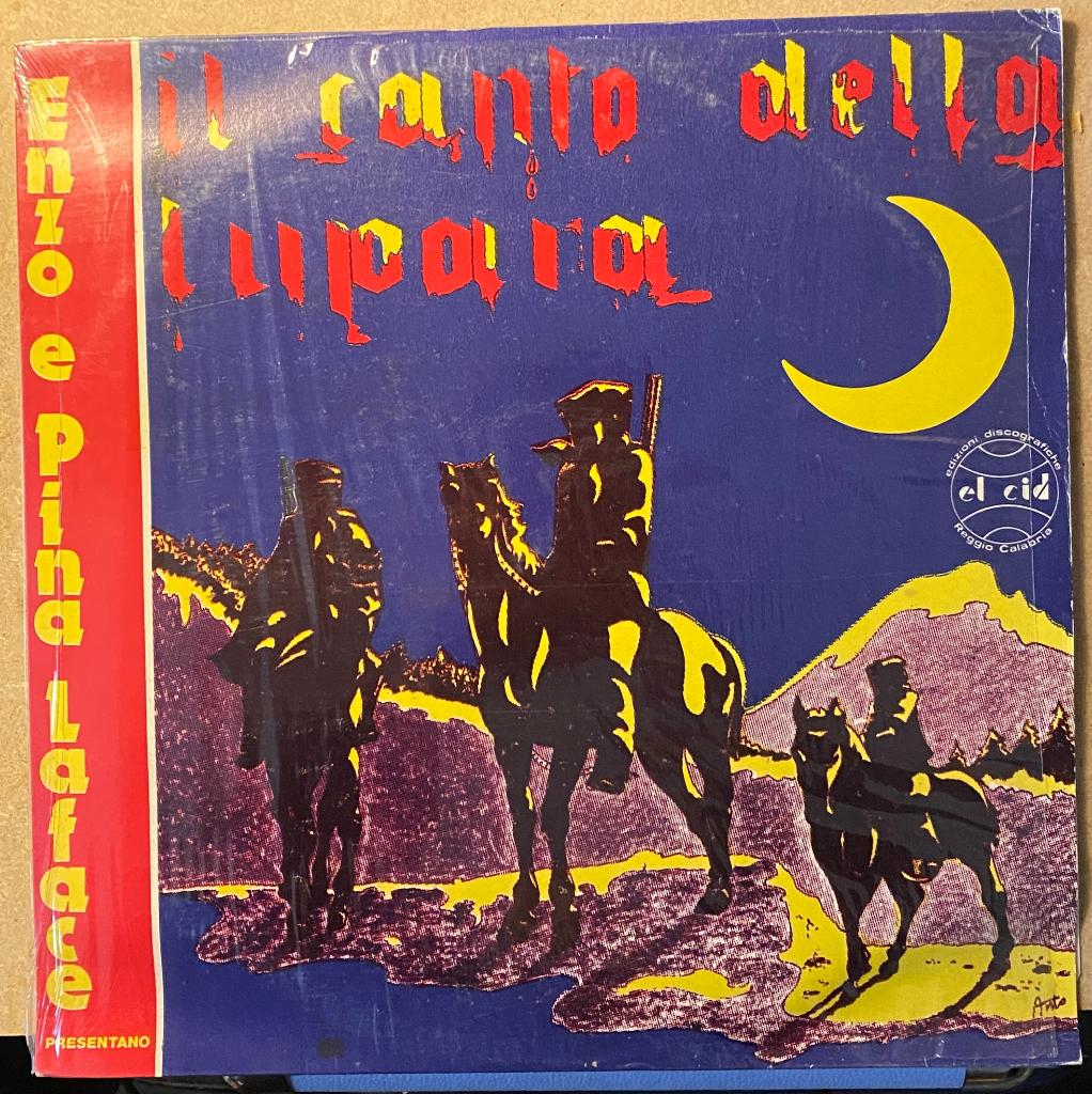 Enzo Laface en Pina Laface Etiketten El Cid, Ophalen of Verzenden, Gebruikt, 10 inch