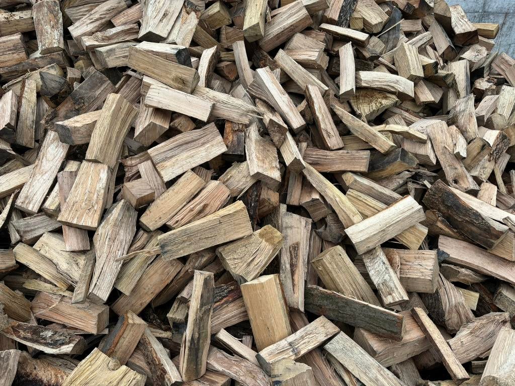 Vanaf 80/cub Eik, beuk en es van de stam, Verzenden, Eikenhout, Blokken