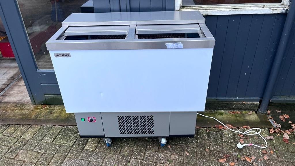 GGM Gastro koelwerkbank met schuifdeksels, Enlèvement, Utilisé, Refroidissement et Congélation