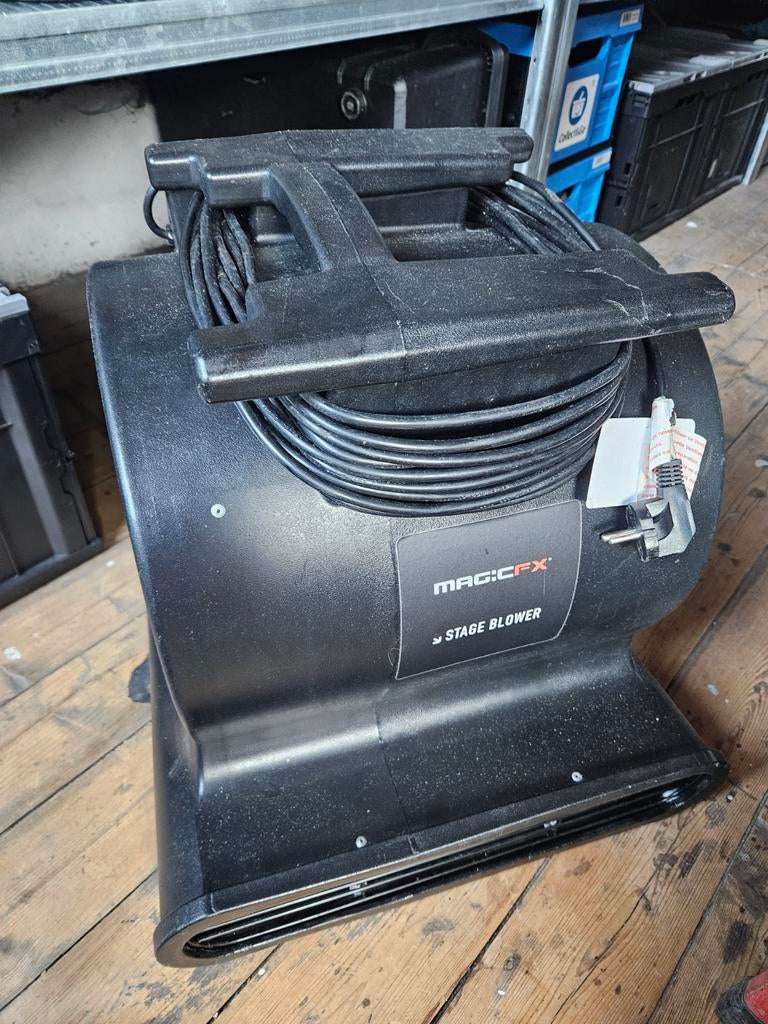 Magic fx stage blower, Ophalen