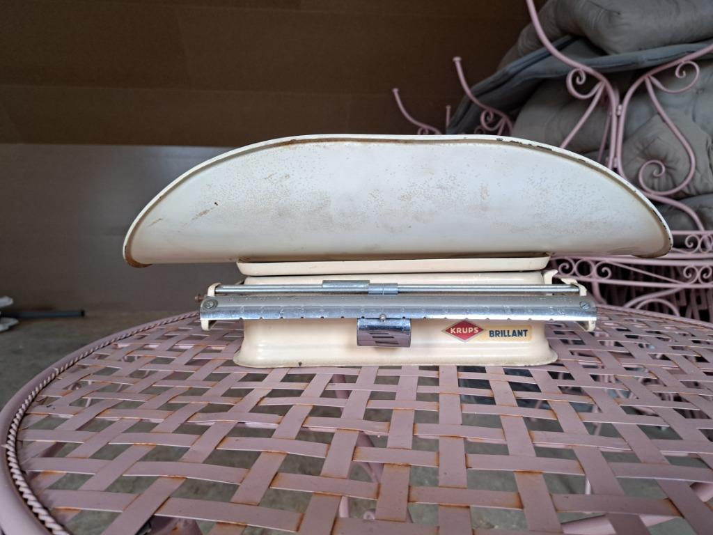 pèse-bébé mécanique vintage Krups Brillant, Enlèvement, Utilisé, Autres types, Autres marques