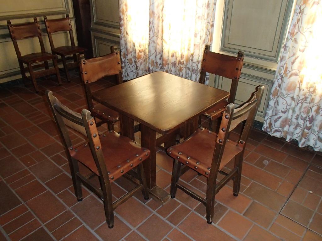 tafels en stoelen (nr.53), Huis en Inrichting, Tafels | Eettafels, Ophalen, Gebruikt