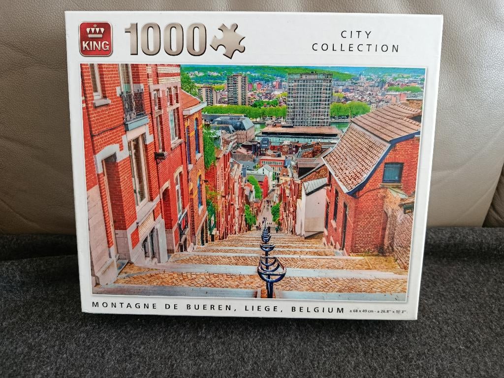 Puzzel 1000 stuks, Ophalen, 500 t/m 1500 stukjes, Zo goed als nieuw, Legpuzzel
