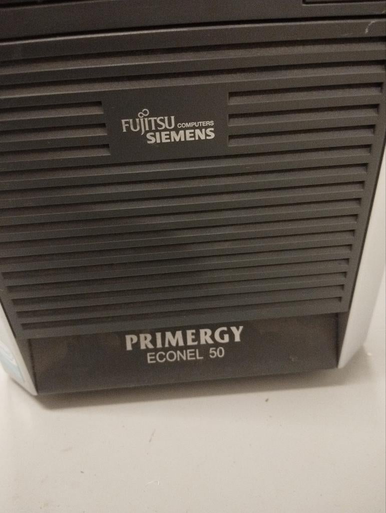 Fujitsu Siemens vintage server, Ophalen