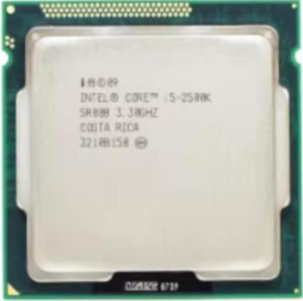 Intel Core i5 2500K 3.3GHz CPU met Socket LGA 1155, Computers en Software, Processors, Ophalen of Verzenden, Gebruikt, 3 tot 4 Ghz