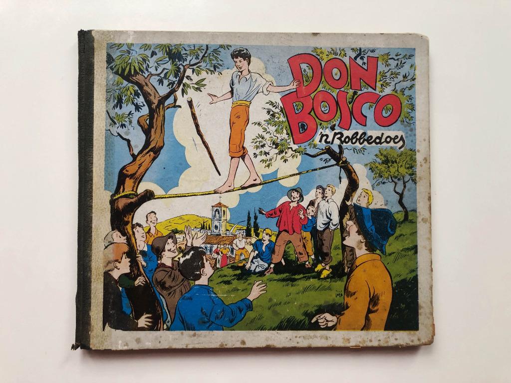 1ste druk 1943 Don Bosco ’n Robbedoes - EO NL - Jijé, Jijé - Joseph Gillain, Une BD, Enlèvement, Utilisé