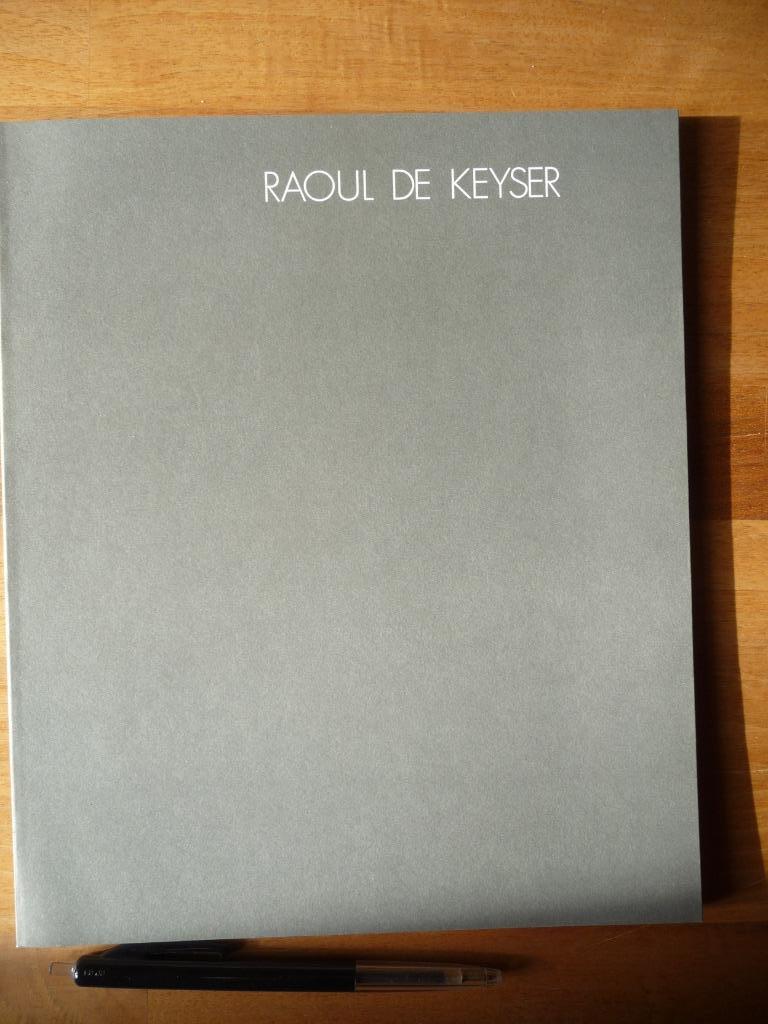RAOUL DE KEYSER - CATALOGUE D'ART MUSÉE DEINZE, Enlèvement ou Envoi, Comme neuf, Peinture et dessin