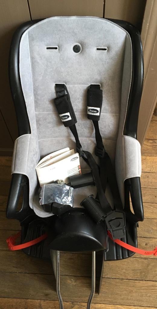 Siège vélo RÖMER Jockey Relax 9-22kg, Vélos & Vélomoteurs, Enlèvement, Utilisé, Siège arrière, Roemer