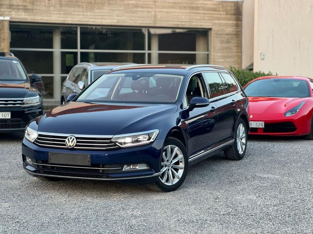 VW PASSAT 1.6 TDI 120 PK HIGHLINE FULL OPTIONS  AUTOMAAT, Autos, Volkswagen, Euro 6, Entreprise, Noir, 5 portes