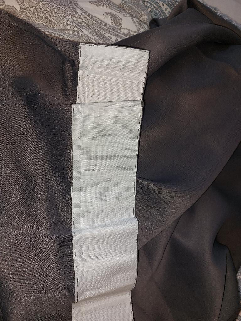 6 gordijnen verduisterend antraciet, Ophalen