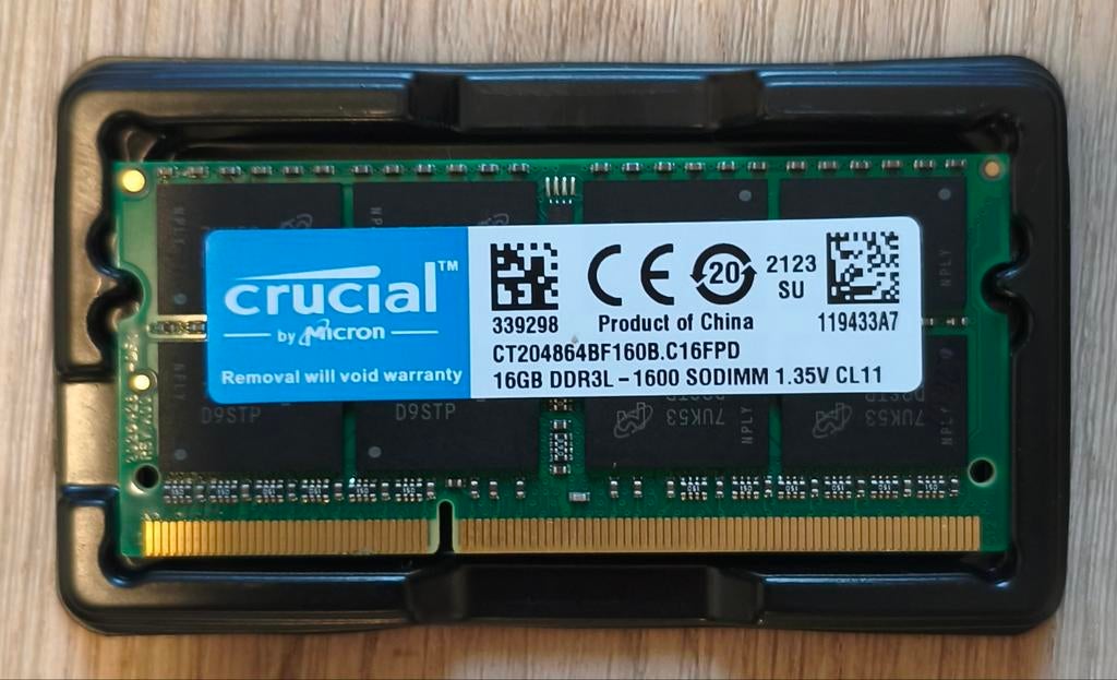 DDR3L 16GB 1600Mhz Sodimm(enkele module), Computers en Software, RAM geheugen, Nieuw, Laptop, 16 GB, DDR3, Verzenden
