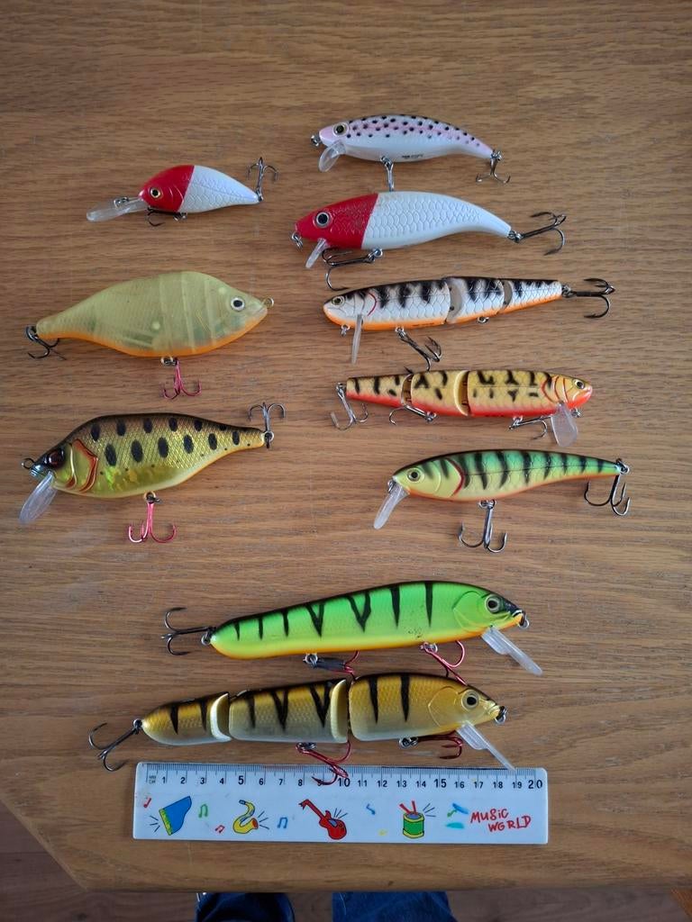 Pluggen van fox en fox range  niet meer in de handel, Watersport en Boten, Hengelsport | Roofvissen, Ophalen