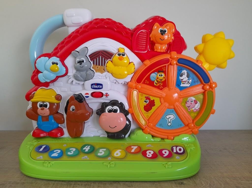 Chicco sprekende boerderij baby peuter, Verzenden, Gebruikt, 6 maanden tot 2 jaar