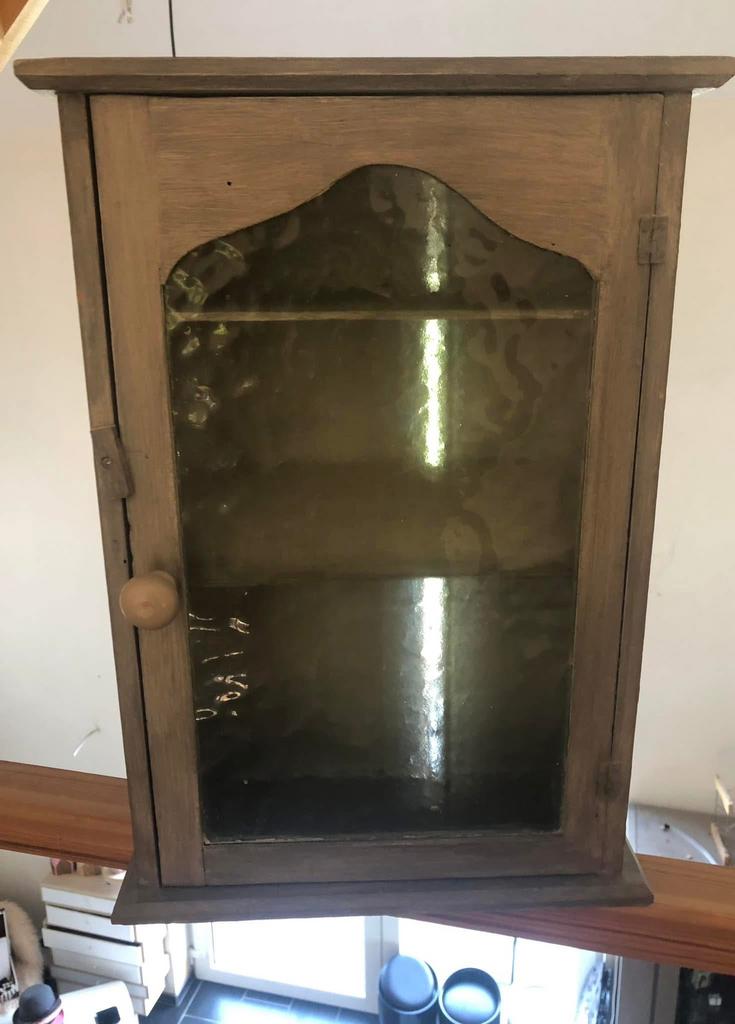 petite vitrinne ou pharmacie, Antiquités & Art, Antiquités | Meubles | Armoires, Enlèvement ou Envoi