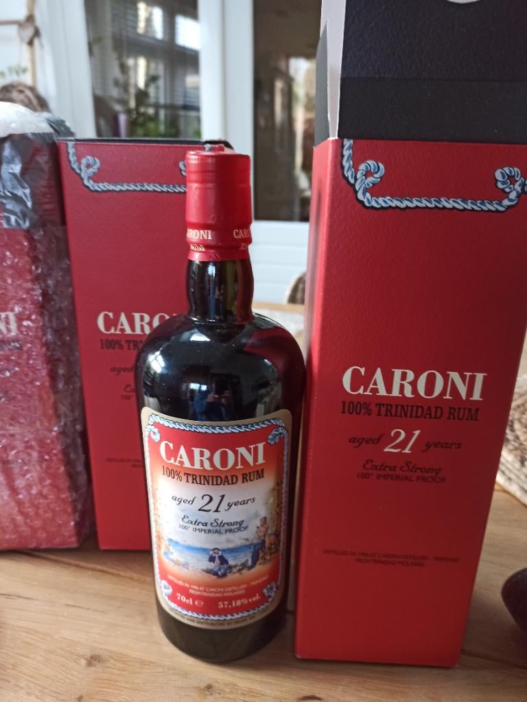 Caroni rum 21 jaar oud, Verzamelen, Overige Verzamelen, Nieuw, Ophalen of Verzenden