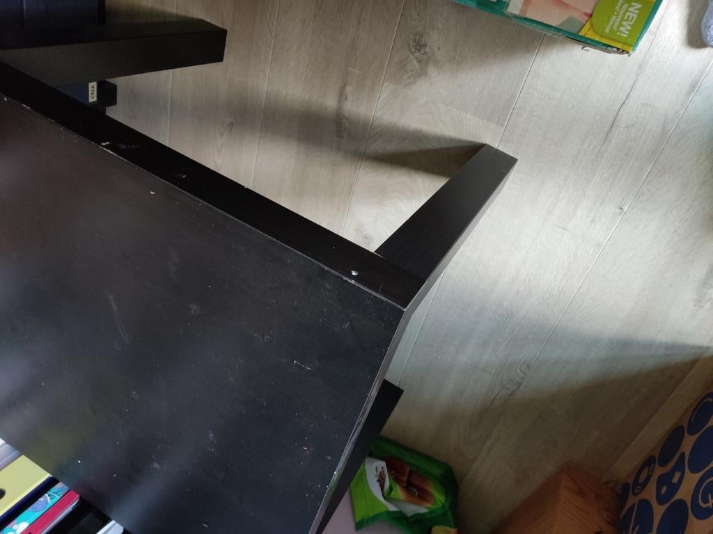 Ikea lack tafeltjes blauw en zwart, Kinderen en Baby's, Ophalen, Gebruikt