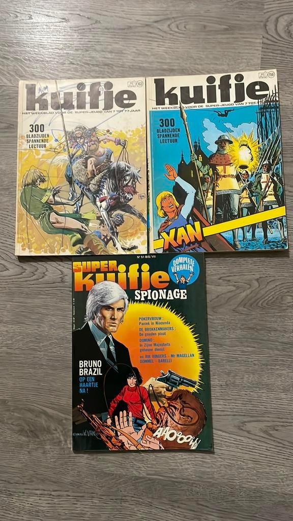 3 Mini-albums Kuifje, Boeken, Gelezen, Kuifje, Ophalen of Verzenden, Meerdere stripboeken