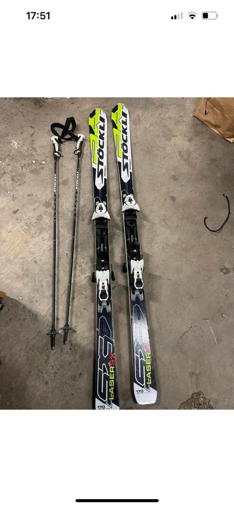 Stockli laser Sx in topconditie, Enlèvement, Comme neuf, Ski