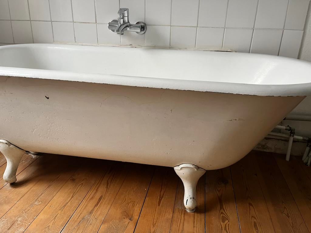 Baignoire en pieds, Enlèvement, Utilisé, Avec baignoire