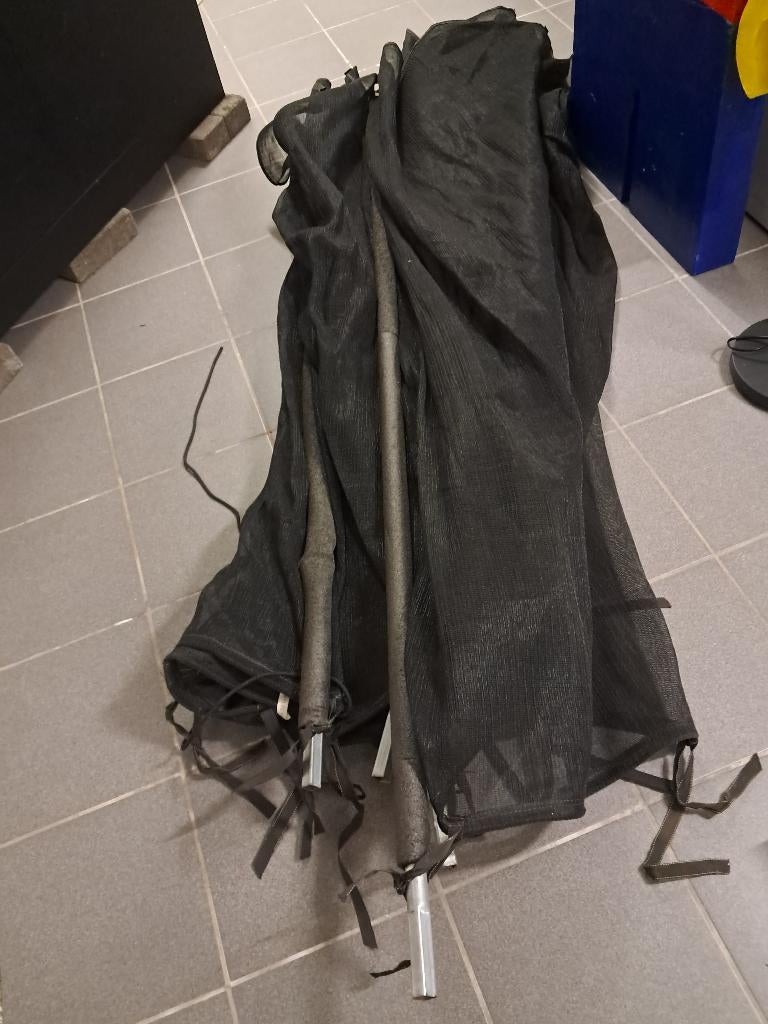 EXIT Silhouette veiligheidsnet - zwart, Kinderen en Baby's, Speelgoed | Buiten | Trampolines, Ophalen, Gebruikt