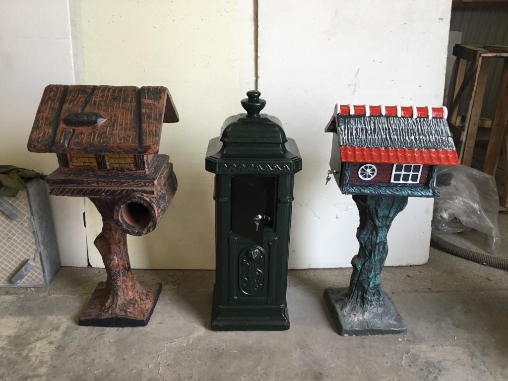 Brievenbus, Tuin en Terras, Brievenbussen, Ophalen, Nieuw, Beton, Staande brievenbus