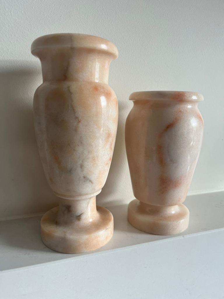 Twee prachtige marmeren vazen!, Antiek en Kunst, Ophalen