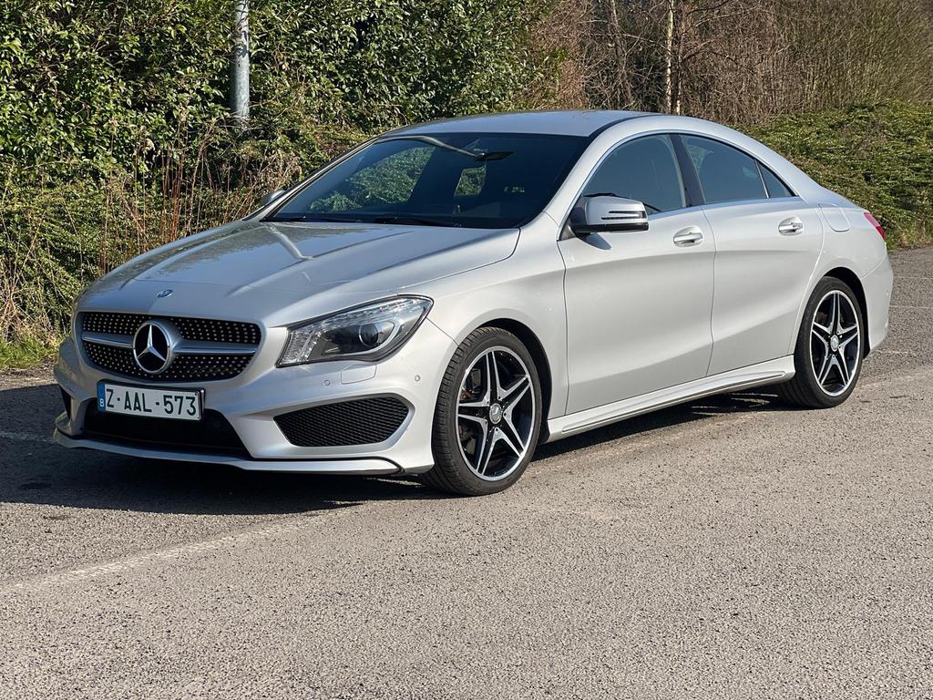 mercedes cla 250 2014 amg pack, Auto's, Automaat, Achterwielaandrijving, 4 cilinders, Leder