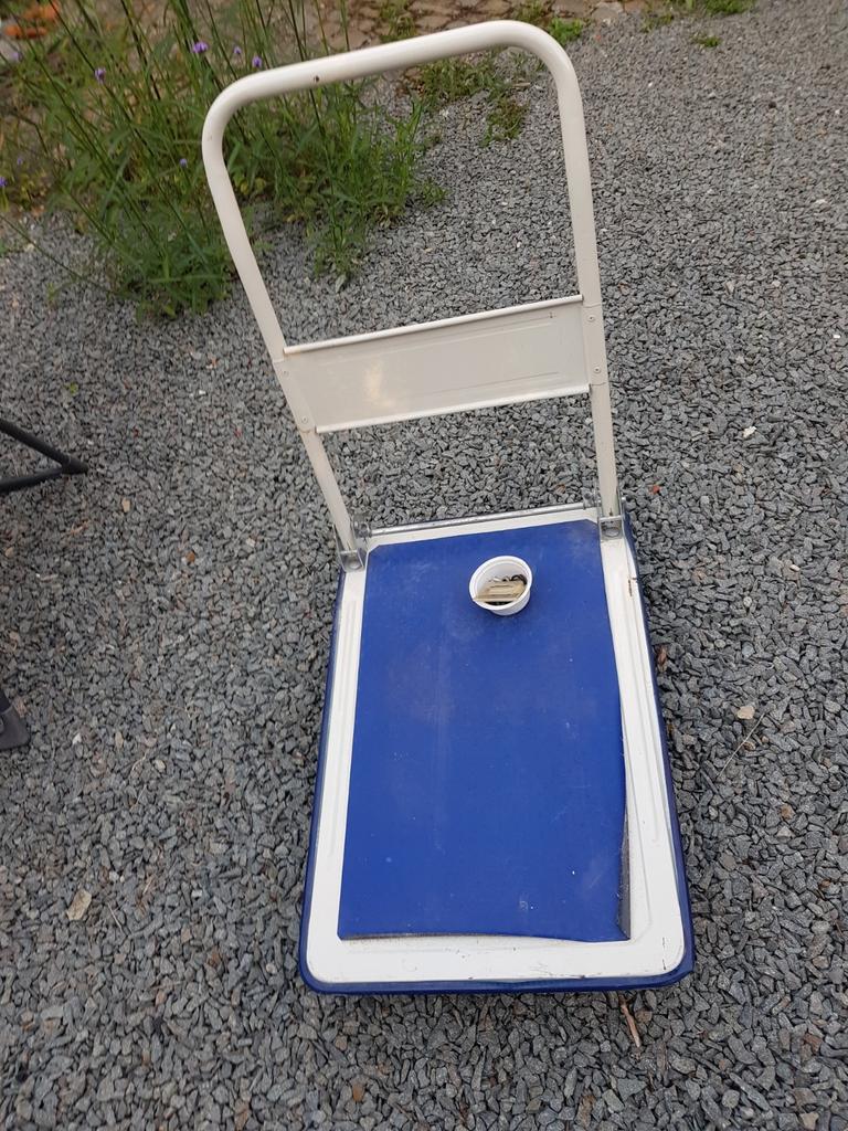 Chariot de transport à roues., Enlèvement, Comme neuf, Chariot de transport