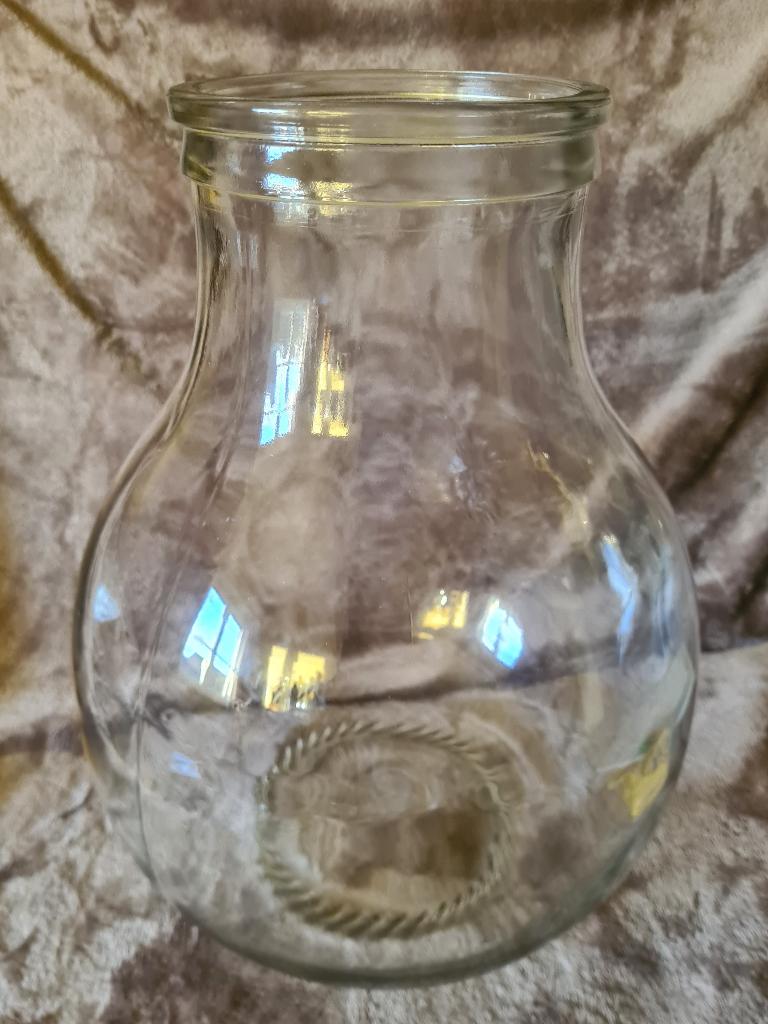 Buikfles 10 liter, Ophalen