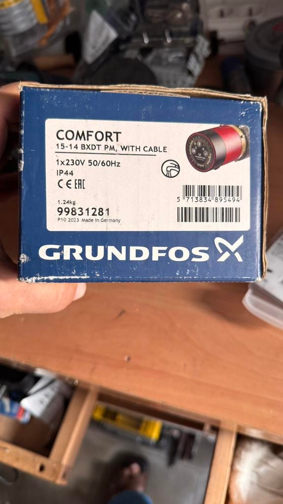 Grundfos pomp, Ophalen, Nieuw, Cv-ketel of Combi-ketel