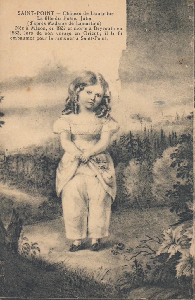 FRANKRIJK - Saint-Point: La Fille du Poète, Julia, Verzamelen, Postkaarten | Buitenland, Gelopen, Frankrijk, Verzenden