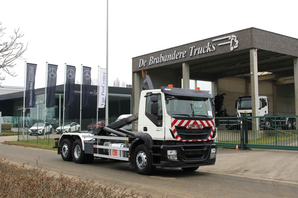 Iveco Stralis 460 6x2/4 containerwagen - 2013 - 296.000 km, Euro 5, Achat, Entreprise, Radio