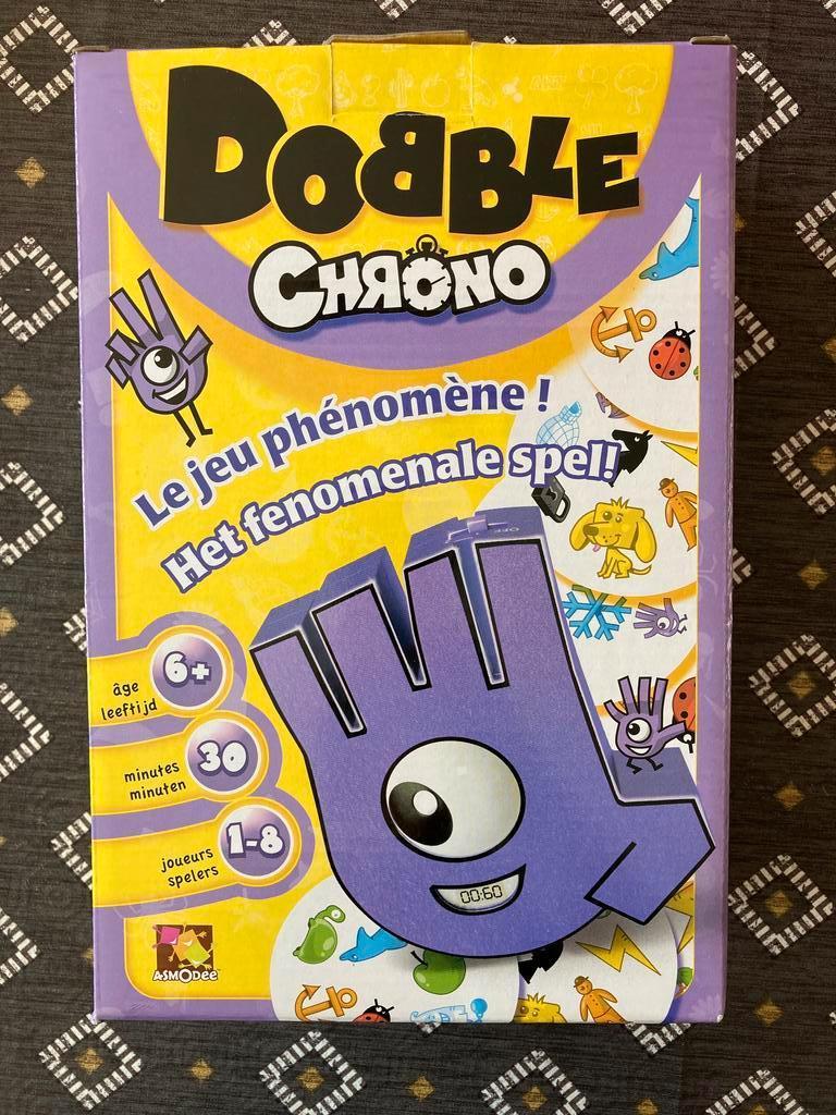 Dobble Chrono - Asmodee, Hobby & Loisirs créatifs, Jeux de société | Jeux de cartes, Trois ou quatre joueurs, Enlèvement ou Envoi