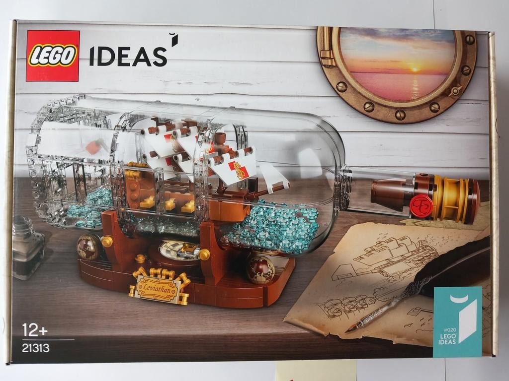 LEGO Ideas Schip in een Fles - 21313 nieuw!, Enlèvement ou Envoi, Neuf, Lego