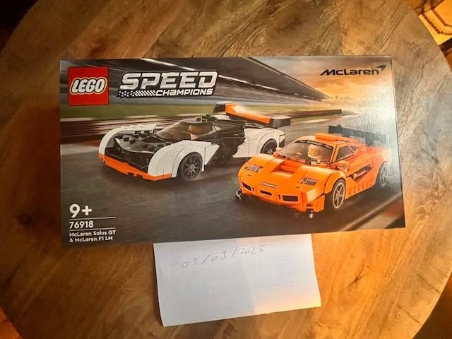 lego 76918 Duo set McLaren, Ophalen of Verzenden, Nieuw, Complete set, Lego