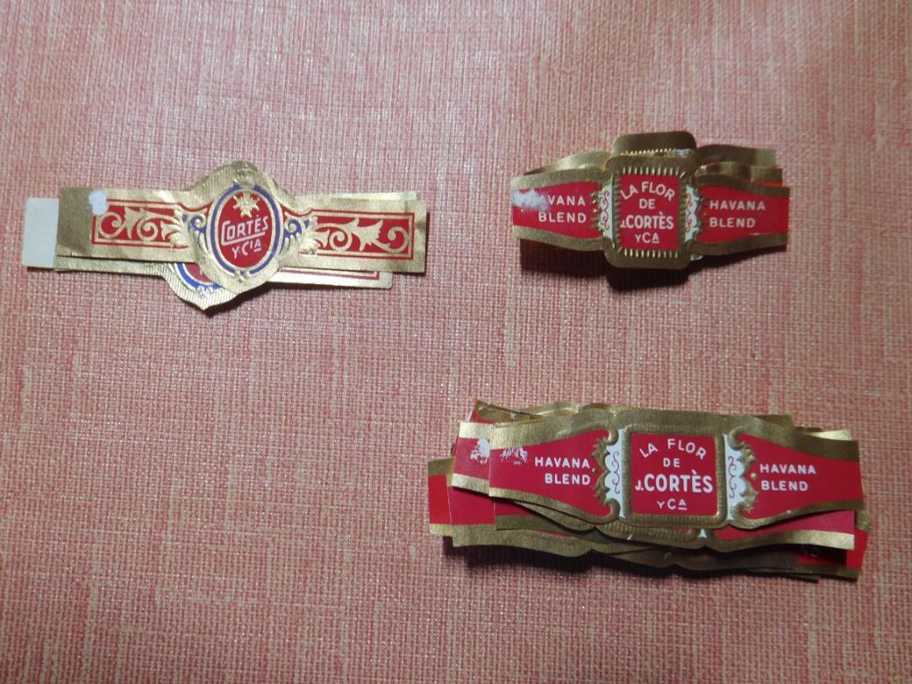 Fabrikant van sigarenringen Cortès, Ophalen of Verzenden, Gebruikt, Sigarenbandjes