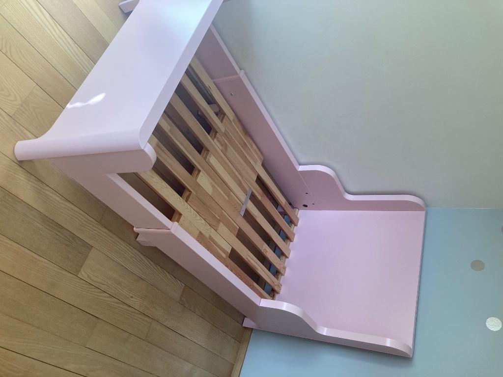 Chambre enfant (lit + commode et table de nuit), Enfants & Bébés, Enlèvement, Comme neuf, Fille