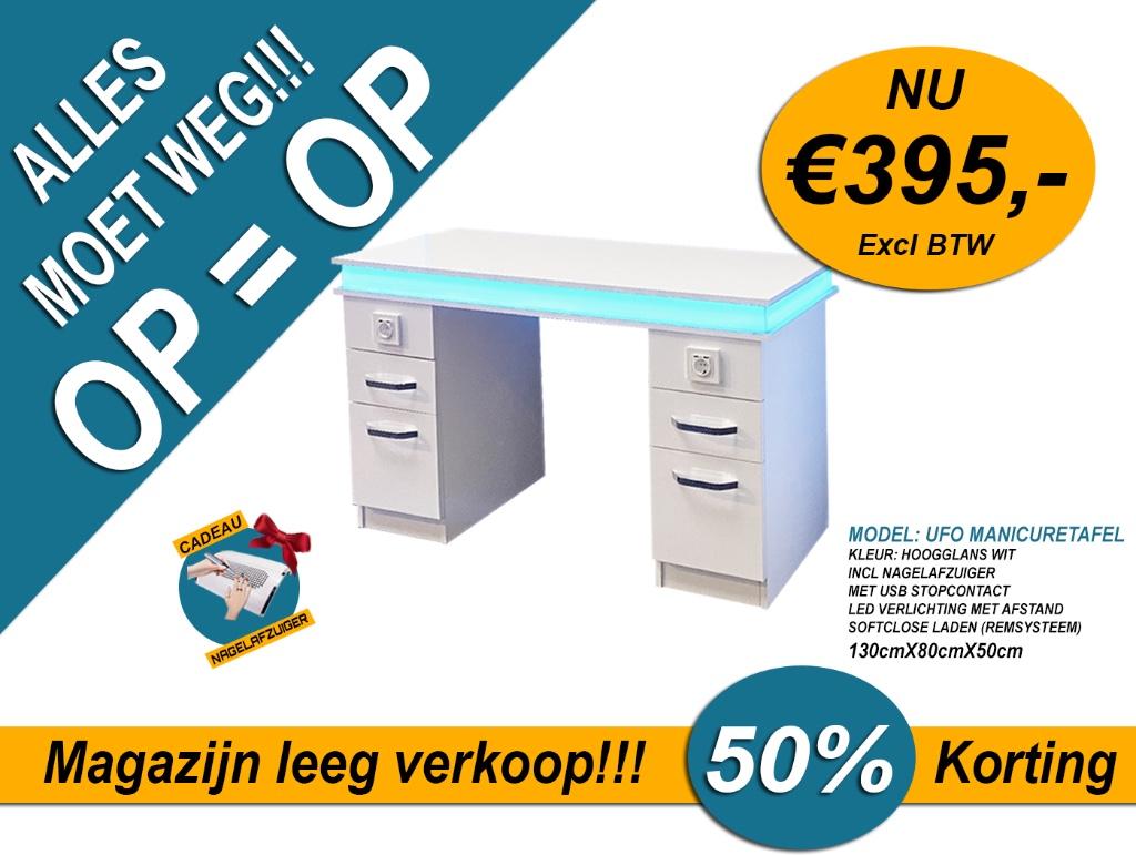 Manicuretafel / Manicure tafel, Ophalen, 100 tot 150 cm, Nieuw, Minder dan 100 cm