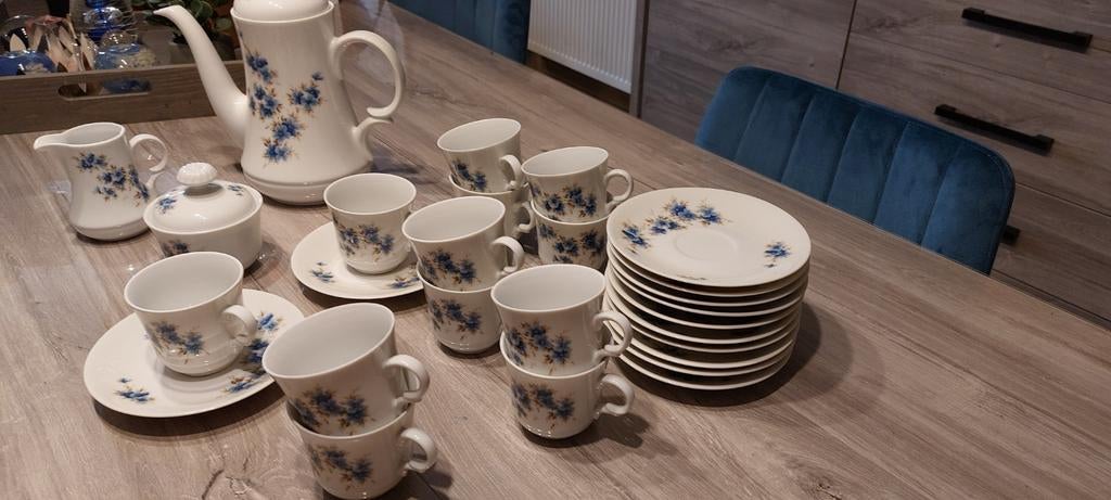 Bavaria koffieservies jaeger, Ophalen