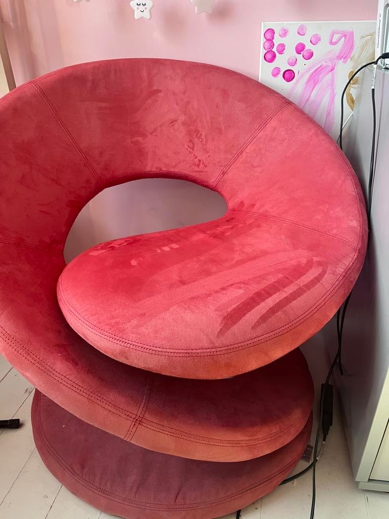 Chaise vintage, Maison & Meubles, Enlèvement, Utilisé, Tissus, Vintage