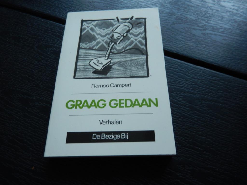 Boek: Remco Campert - Graag gedaan(zgan), Boeken, Ophalen, Zo goed als nieuw