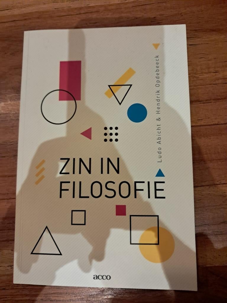 Zin in filosofie, Ophalen of Verzenden, Gelezen