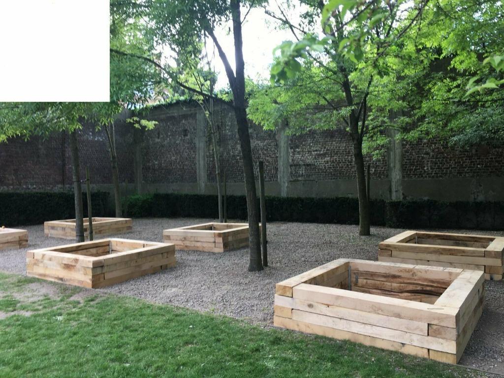 Billes de chemin de fer poutre traverse en chene poteau eik, Neuf, Enlèvement ou Envoi, Bois dur, 180 à 250 cm