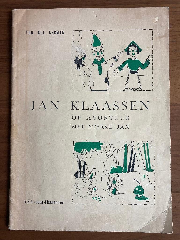 Jan Klaassen op avontuur met Sterke Jan (1956), Eén stripboek, Ophalen of Verzenden