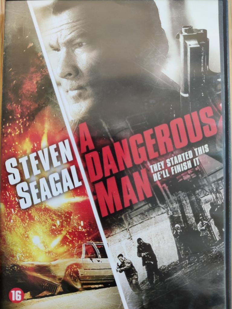 A Dangerous Man (2009) (Steven Seagal) DVD, Cd's en Dvd's, Ophalen of Verzenden, Zo goed als nieuw