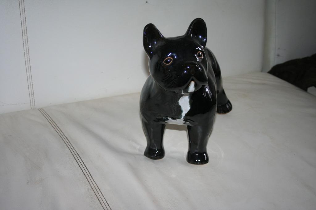 Bouledogue français noir- statue neuve, Enlèvement ou Envoi