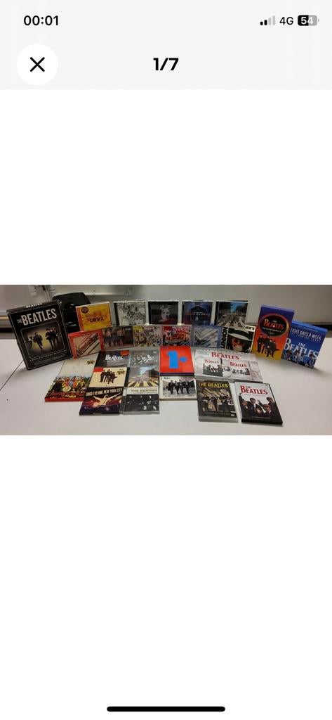 The Beatles CD/DVD/Blu-ray Collection, Verzenden, Gebruikt