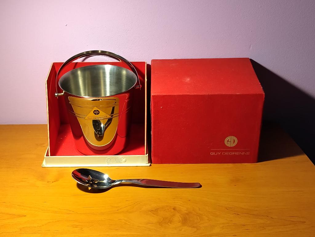 Vintage Guy Degrenne ijsblokjesset uit de jaren 60, Antiek en Kunst, Ophalen