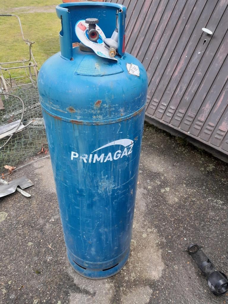 Gasfles 47 kilo propaan 3/4vol, Ophalen