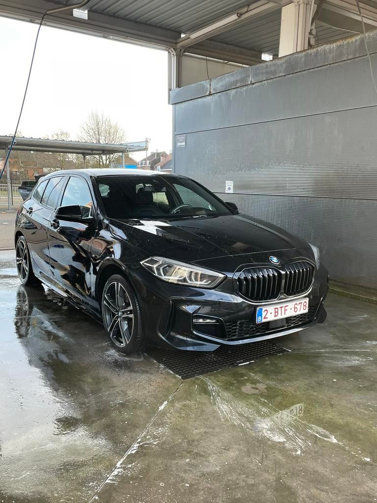Bmw 118i full pack m black edition, Auto's, BMW, Euro 5, 1 Reeks, Zwart, Zwart